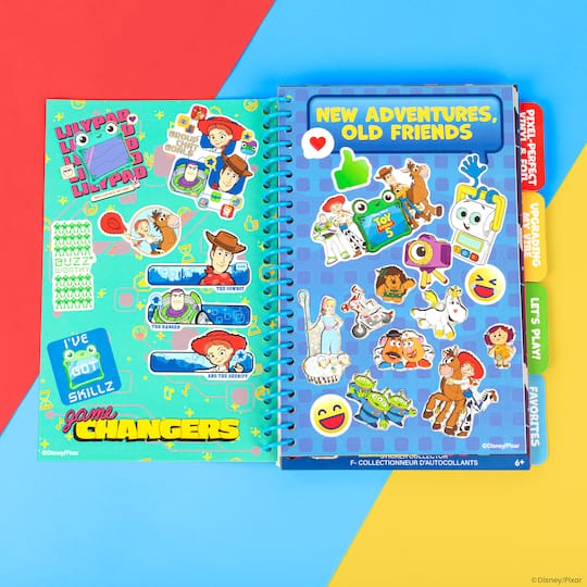 Disney® Pixar Toy Story 5 Tabbed Sticker Book